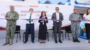 Inauguran C2 en San Juan Huactzinco, Tlaxcala: videovigilancia